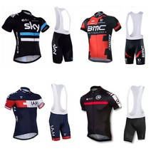 SKY BMC IAM 등 반팔 사이클팀복 자전거의류 상하세트