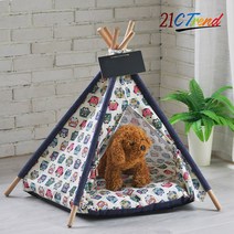 21세기트랜드 인디언 텐트형 펫하우스와 펫방석 하우스, 인디언텐트 부엉이