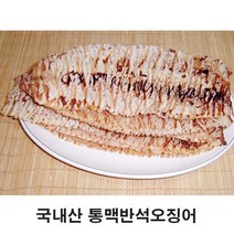국내산 통맥반석오징어, 1개, 300g