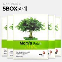나은몰 발뒷꿈치 허벅지 힐링 맘스 패치, 5박스