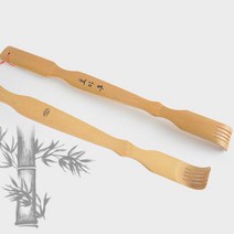 실내화뱅크 시원한 대나무 효자손 등긁개, 1개, 대나무효자손/공통