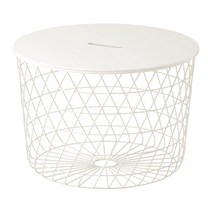 이케아 KVISTBRO 수납테이블 화이트 303.222.40