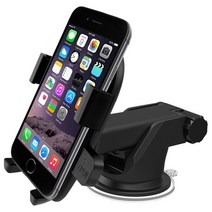 더조은셀러 스마트폰 차량용거치대 1초장착 크레인거치대, 홀드형