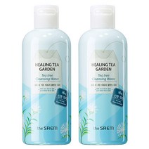 더샘 힐링 티 가든 티트리 클렌징 워터, 300ml, 2개