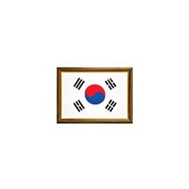 갤러리영 태극기 액자 A3 (05M) (29.7*42), 밤색