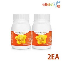 베이비락 new 황금별 씹어먹는 생유산균 60정 (츄어블형) 유산균 프로바이오틱스, 2개, 1200mg