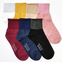 발목 반짝이 글리터 양말 세트