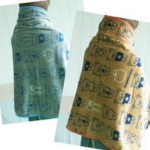 리락쿠마 패턴 보들보들 담요 110x80 택/1 블랭킷