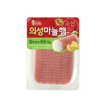 롯데햄 의성 마늘햄 슬라이스 60g아이스팩 +보냉팩포장