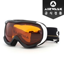 에어워크 정품 스키 보드 성인 고글 AW-1200 BK