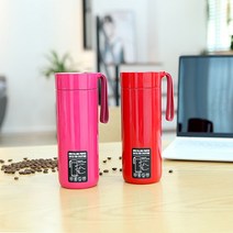 [저자닷컴] 오슬로 롤리폴리엣지 텀블러 400ml, 레드