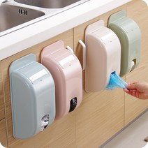 구디푸디 비닐봉투 정리함, 핑크