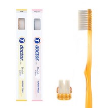 T-닥터 Regular모 교정용칫솔 칫솔캡포함 6개입, 1SET