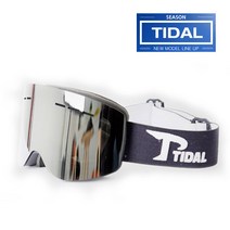 TIDAL 고글 ASIA FIT FRAMELESS STYLE, LAS-700 MATTE REVO RED ORANGE 고글