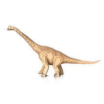 콘타모 골판지 3D 종이 입체 퍼즐 라지 Large (라지), 공룡, 브라키오사우르스 (Large)
