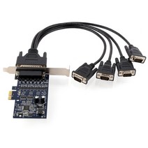 넥스트 산업용4포트 RS232 422 485 PCI-E, SUNIX IPC-E3204S-B, 1개