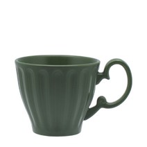 [위즈라인 그린 무광 리움 조각머그-400ml]/원두커피/아메리카노/카페/커피용품/콘파냐/