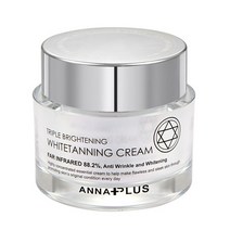 안나플러스 4GF 화이트닝 미백 크림 50ml, 1개