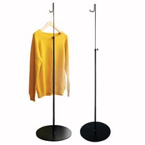 코코디피 옷가게 의류매장용 디스플레이 긴고리 행거 옷걸이 옷거리 헹거, 기본촬영사이즈+ 흰색