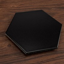 타일닷컴 육각형타일 헥사곤타일(175x200) 북유럽타일 육각타일 육각형, 4. 블랙 19장 - 0.5㎡, 1박스