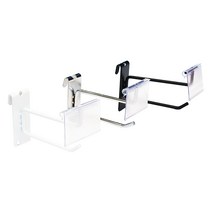 메쉬망 이중후크/망후크/휀스망 부속/매장 진열 수납, 250mm, 화이트