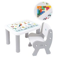 미루 의자 공부상 책상의자 유아공부상, 구슬퍼즐책상 1인용