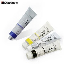 신한 한국화 동양화 물감 20ml 낱색, $KK6_302 흑#1