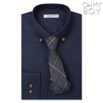 오마보이 남성용 젠느옴므 세미슬림 무지 정장셔츠 DNG02NA