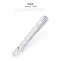 젠틀안트 명품 타이바 남자넥타이핀 민자사각큐빅 GR07-1D714 실버