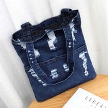 오르비 데미지데님백 에코백