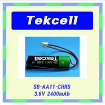텍셀(Tekcell) SB-AA11(AA 3.6V 2400mAh)C5264M-RR 리튬전지작업, 1개