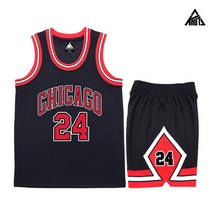 [크누트] 시카고 불스 NB24 (SM 쿨기능성) 농구유니폼 세트