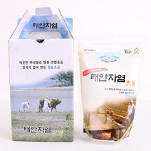 사그담 끓여만든 소금 태안자염 500g, 1개