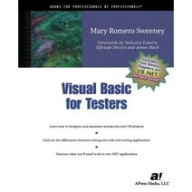Visual Basic for Testers Paperback, Apress