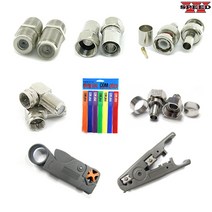 더블스피드 동축 커넥터 압착기 케이블 제작 4C 5C 7C DIY RF BNC, BN0555