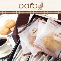 오아로 우리밀 수제쿠키 16개입 선물세트(칼슘초코칩+코코넛), 16개