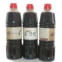 5년 숙성 전통방식 자연숙성 조선 참옻 간장, 4병, 900ml