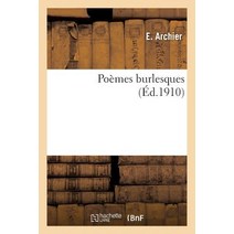 Poemes Burlesques = Poa]mes Burlesques Paperback, Hachette Livre - Bnf