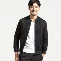 바젤 스포티한남자댄디코디BJ638솔리드 구김 블루종 자켓베이직한디자인