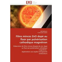 Films Minces Zno Dope Au Fluor Par Pulverisation Cathodique Magnetron = Films Minces Zno Dopa(c) Au Fl..., Univ Europeenne