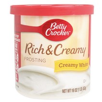 Betty Crocker 리치 앤 크리미 화이트 프로스팅, 453g, 1개