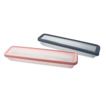 덕신화학 덕신 항균수저통1P 수저케이스 스푼케이스 스픈도시락, (대)블루