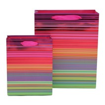 이엔그린 종이쇼핑백, 선택43)지오매트릭-레드-1매