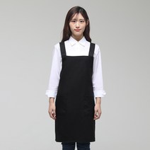 해오름유니폼 민자 앞치마, 빨강, 1개