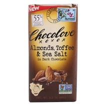 초코러브 아몬드 토피 앤 씨 솔트 인 다크 초콜릿 바, 90g, 1개