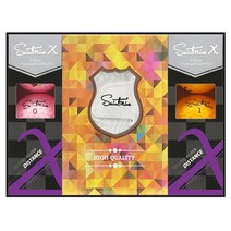 세인트나인 X 6구-431 골프공 선물세트 넥센 정품 로고인쇄 3피스 블루버드골프, 컬러, 1000개