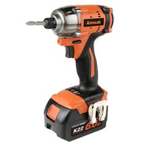 아임삭 충전임팩 21.6V 6.0Ah BL22M806 풀세트 18V배터리 호환, 1