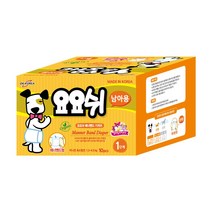 요요쉬 매너밴드 애견기저귀 남아용 1단계 10매 X 10팩, 남아용 1단계 (미니견/초소형견), 10개