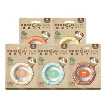 얌얌뚝딱 강아지장난감 츄링 S, 베이컨, 1개