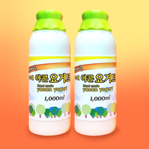 야콘요거트 내모메존 수제, 2병, 1000ml